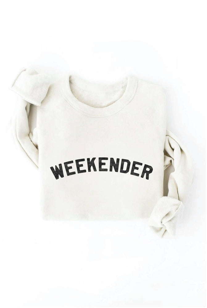 WEEKENDER Graphic Sweatshirt: ROSE