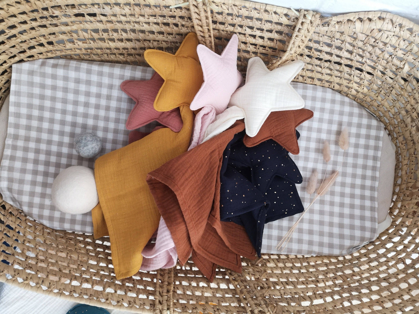 Star comforter - Baby security blanket