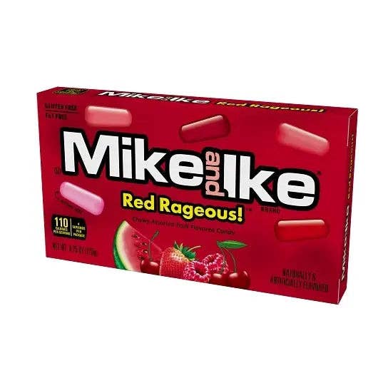 Mike and Ike Red Rageous 4.25 Ounce Box