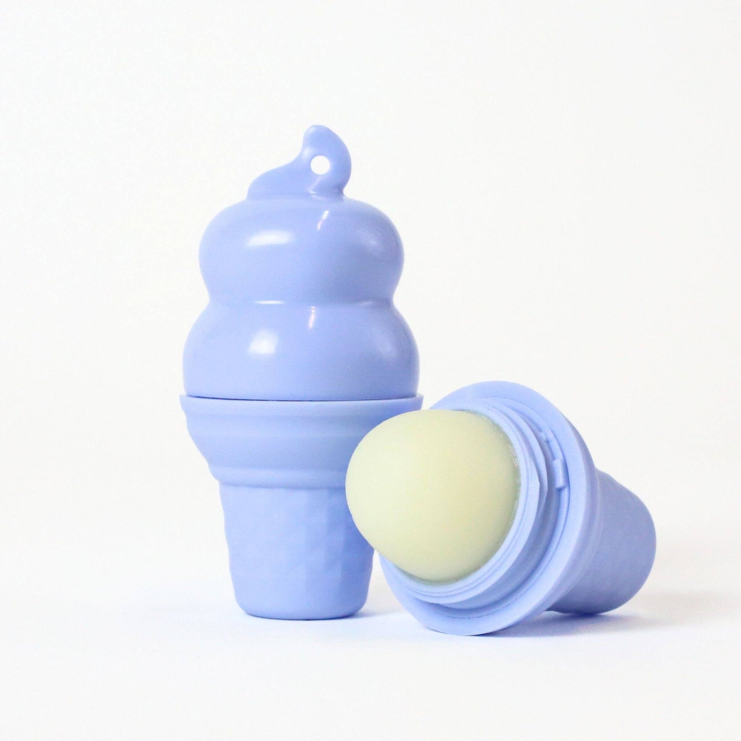 Ice Cream Lip Balm BLISTER 100% Natural: Purple Lemon Meringue / Blister