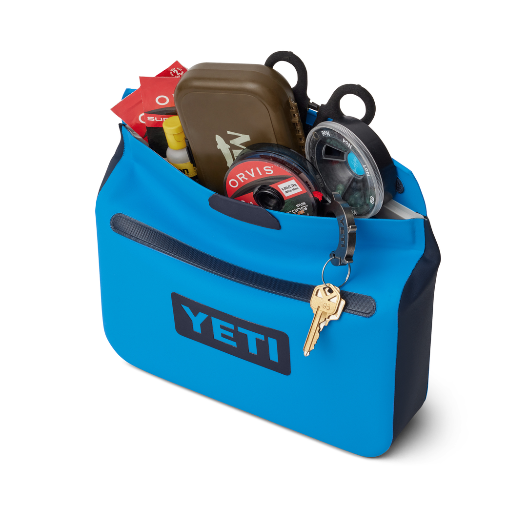 Yeti sidekick dry 3 L big wave blue magnetic closure zipper pouch seasonal limited edition colour 