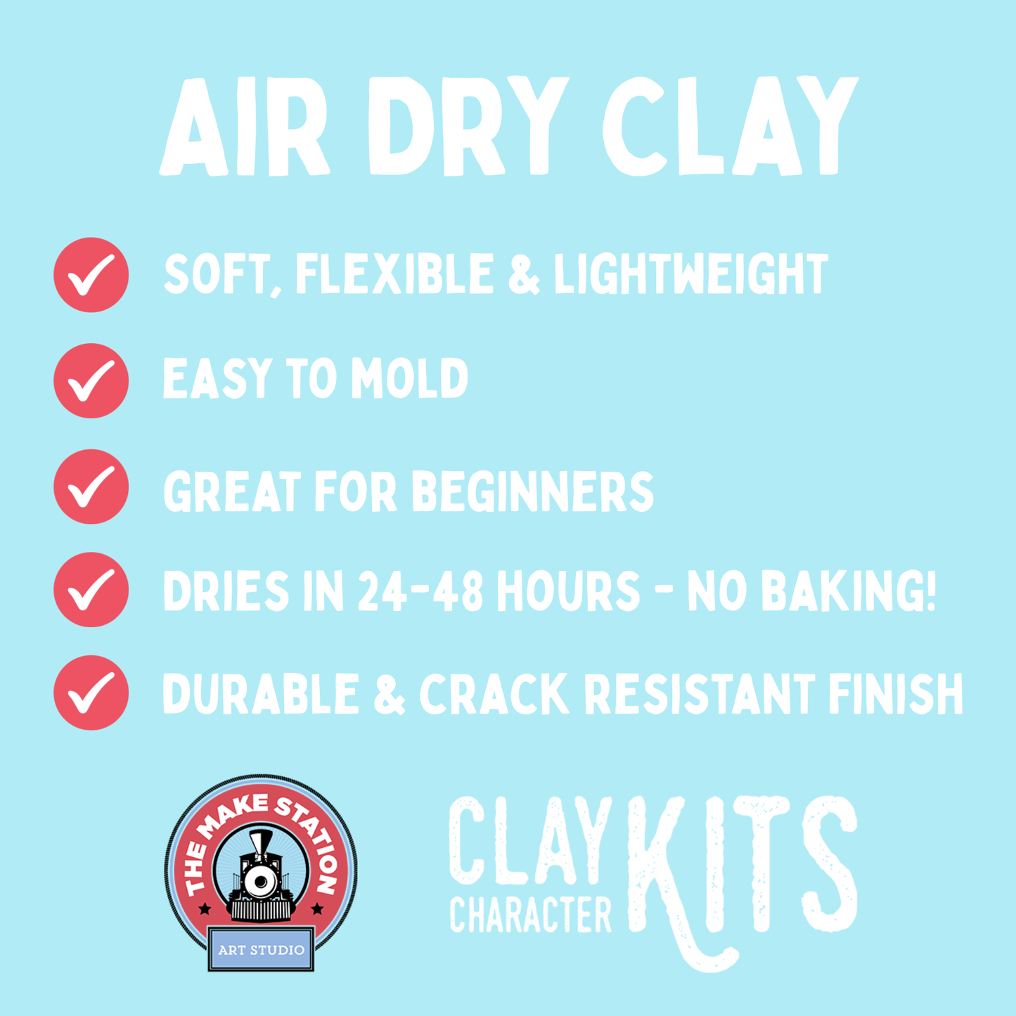 Strawberry Snailcake DIY Clay Kit | Arts & Craft Kit