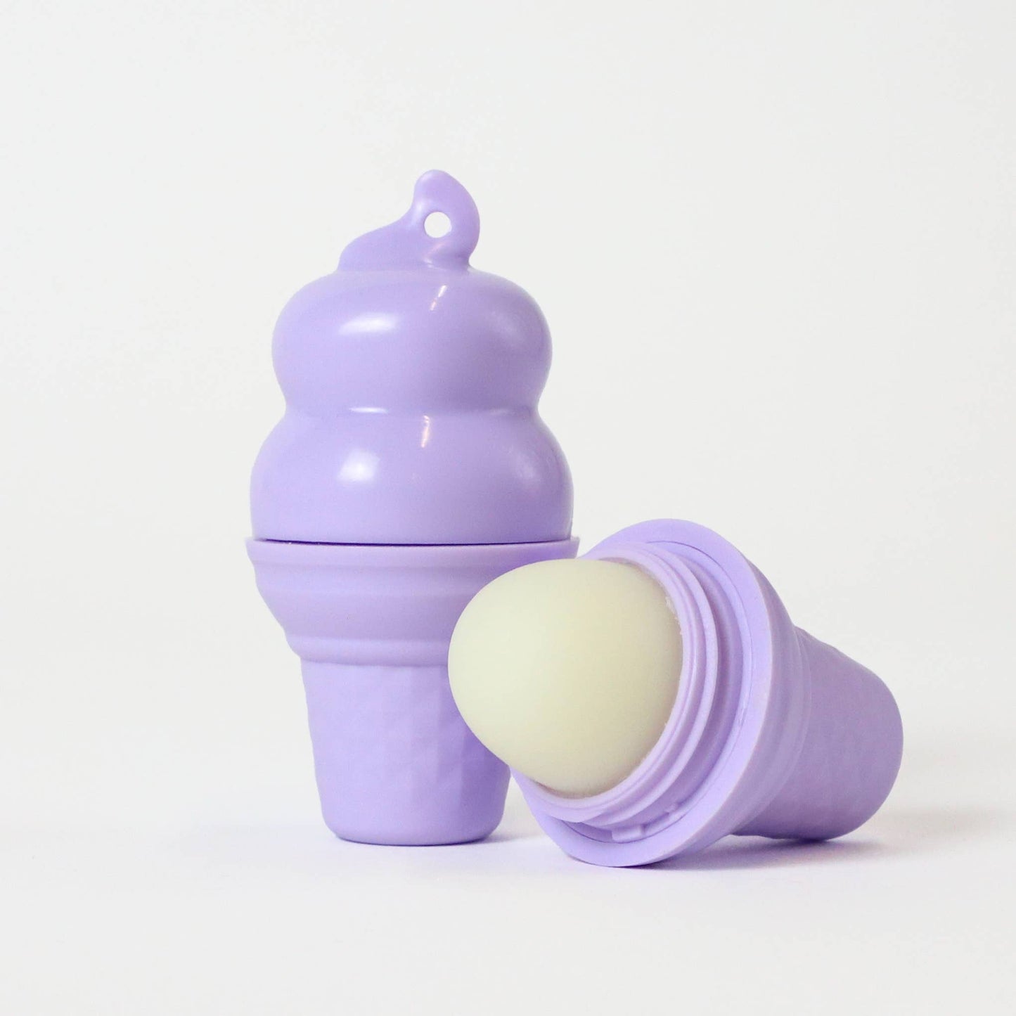 Ice Cream Lip Balm BLISTER 100% Natural: Purple Lemon Meringue / Blister