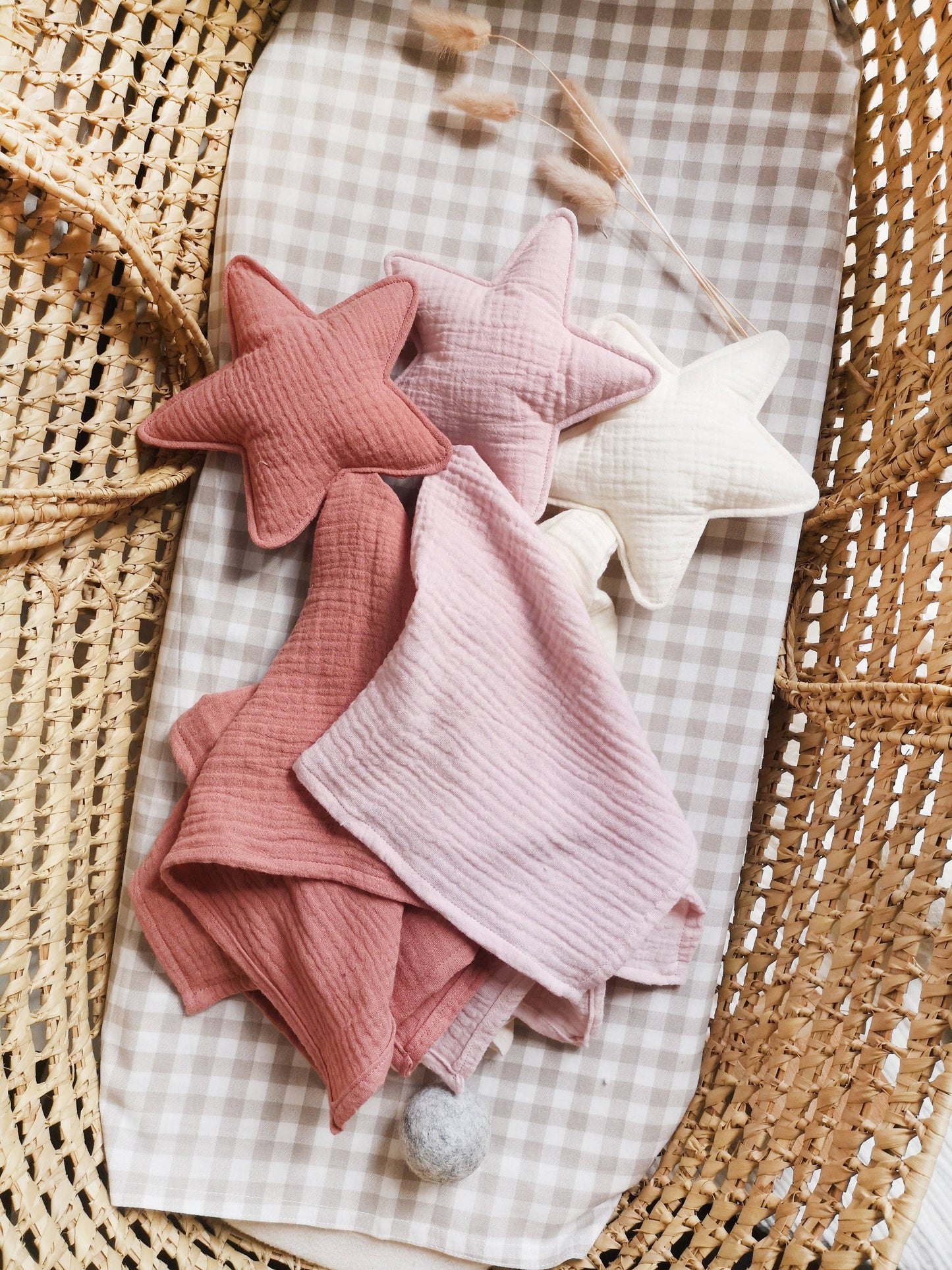 Star comforter - Baby security blanket