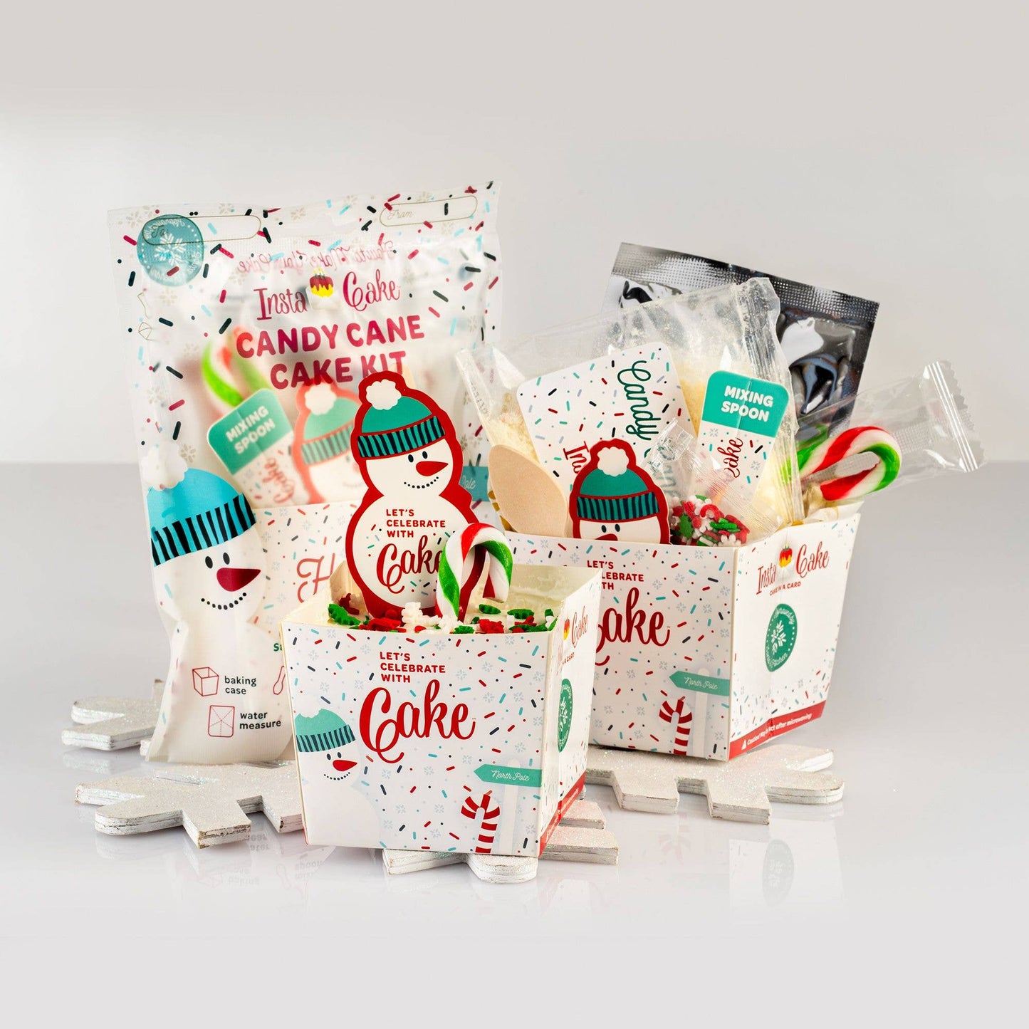 A Candy Cane Cake Kit - Perfect Stocker Stuffer