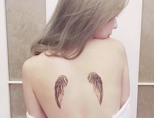 Wings By Simoneone Temporary Tattoos Stickers