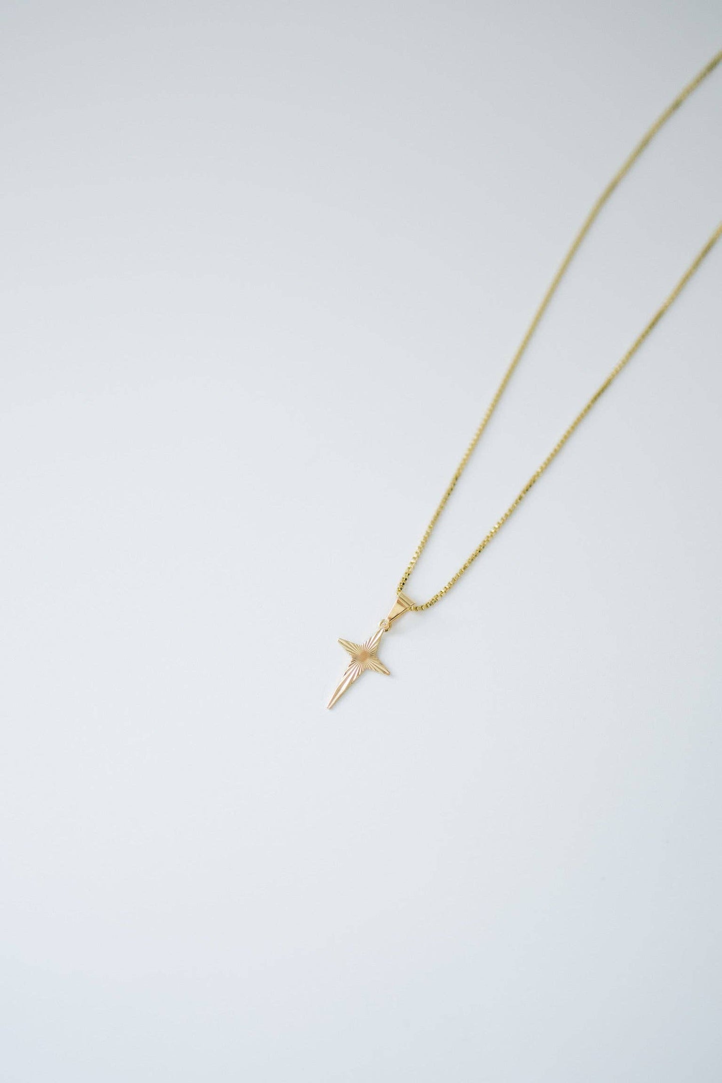 Mens Trinity Cross Necklace