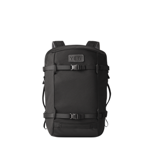 YETI Crossroads 22L Backpack, front view, black