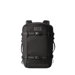 YETI Crossroads 22L Backpack, front view, black