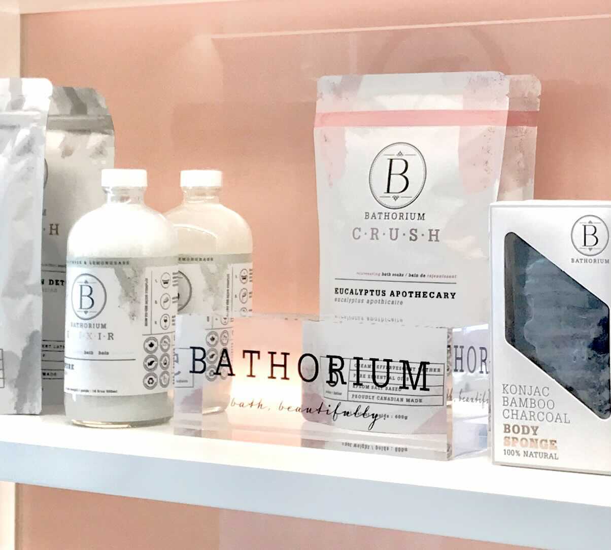 Bathorium Acrylic Shelf Block