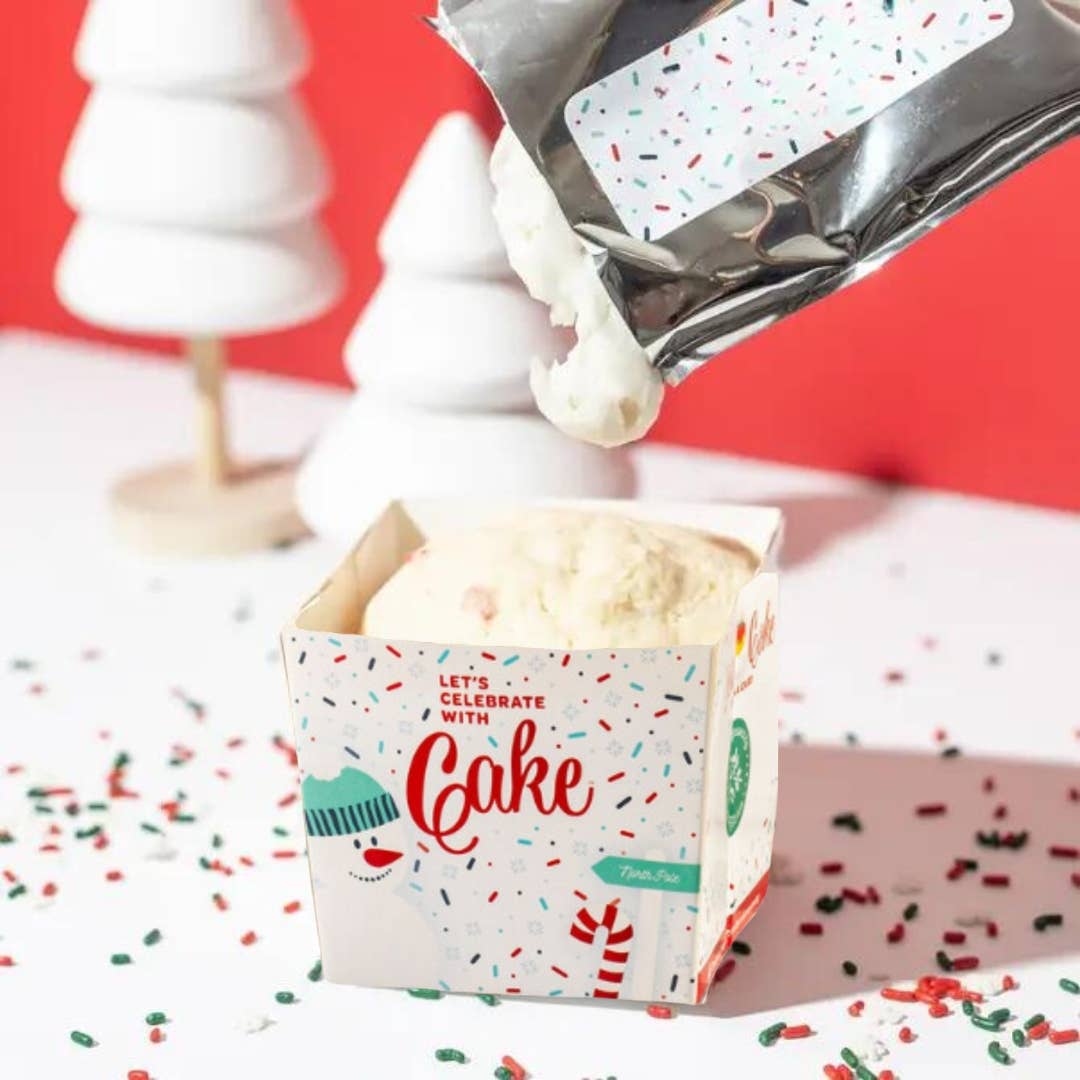 A Candy Cane Cake Kit - Perfect Stocker Stuffer