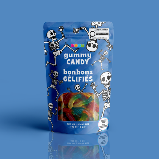 Dancing Skeletons | Assorted Gummy Candy | 340 g