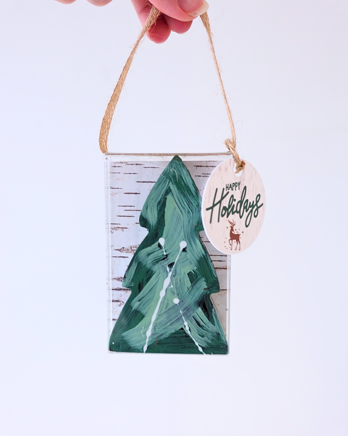 Crunchy Peppermint Evergreen Tree (Ornament Box)