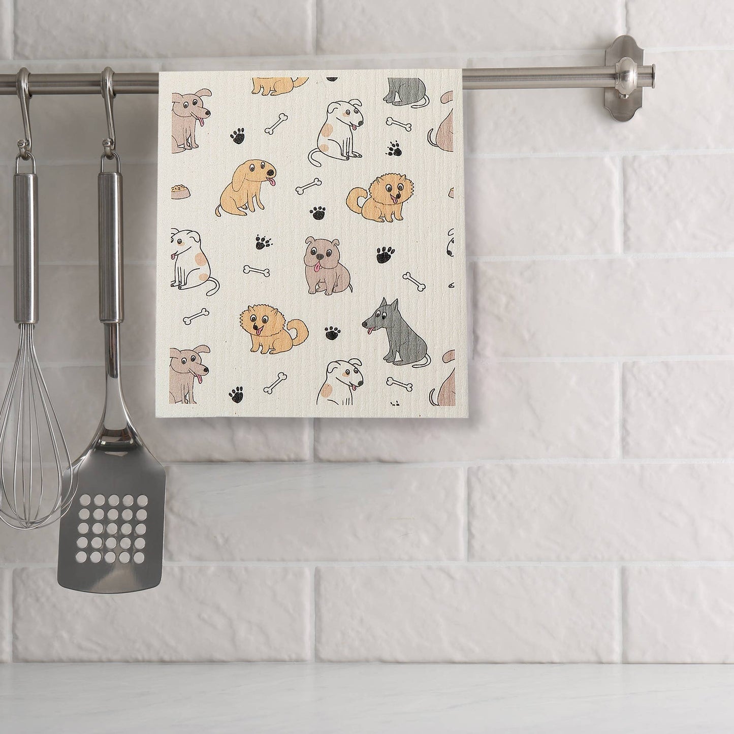 Swedish Dish Cloth Doggy Friends Assorted