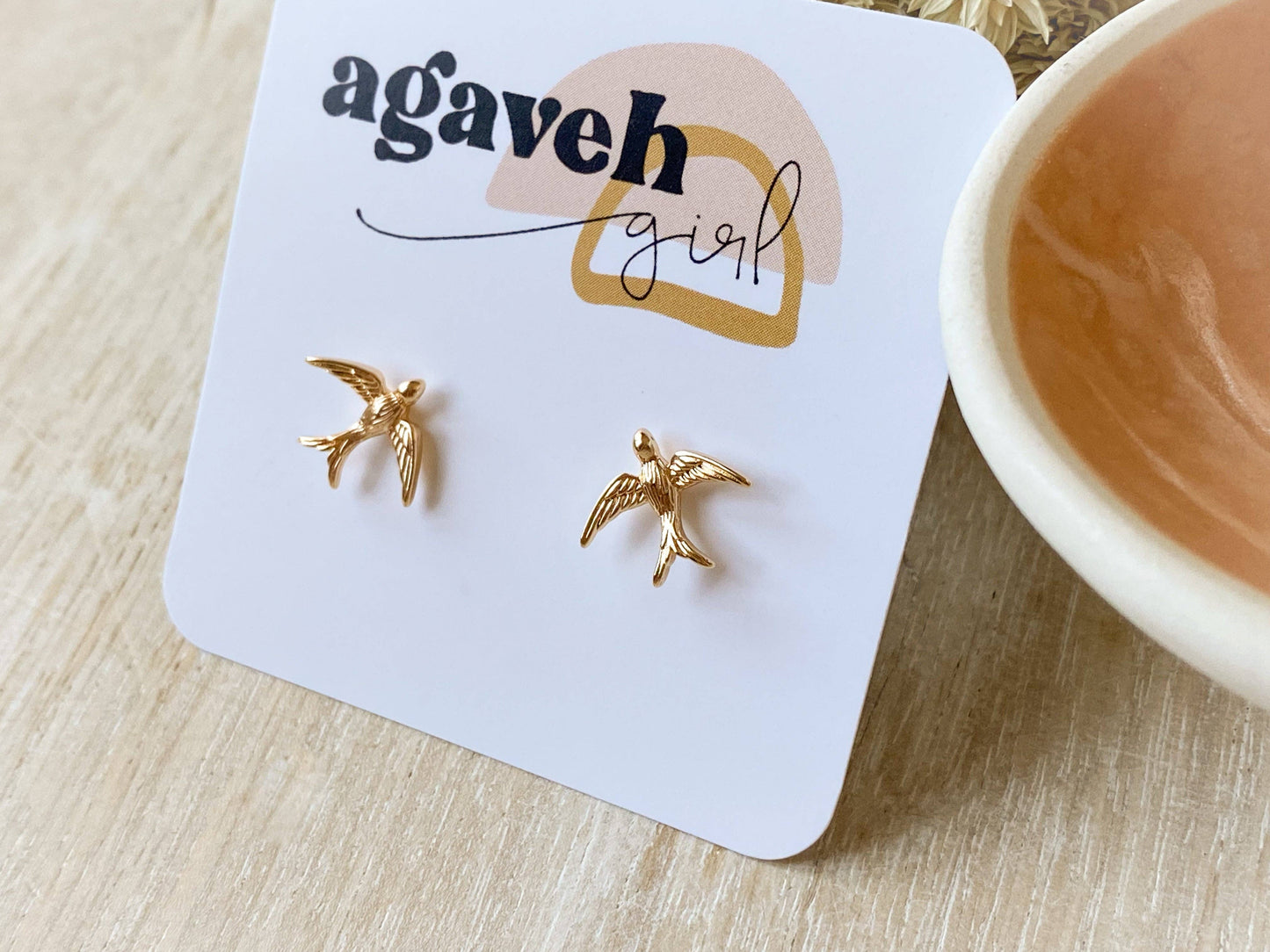 Swallow Studs earring