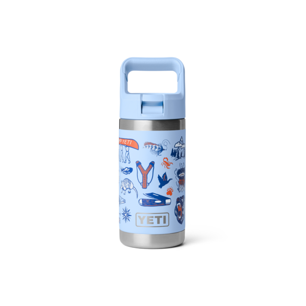 YETI Rambler Jr 12 oz / 355 ml Kids Bottle with Straw Lid 12oz