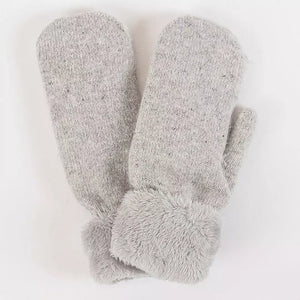 Lyla + Luxe Sherpa-Lined Mittens