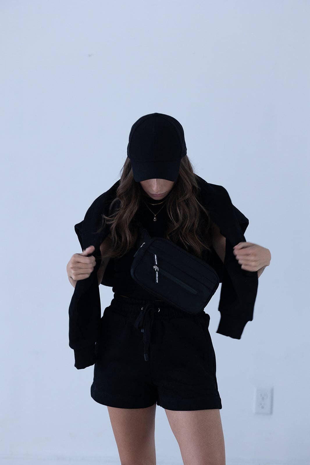 Black quarter zip
Canadian crew