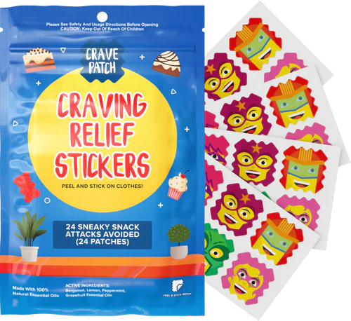 NATPAT Crave Patch - Kid-Friendly Appetite Control Stickers