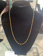 Vintage Twisted Chain Necklace