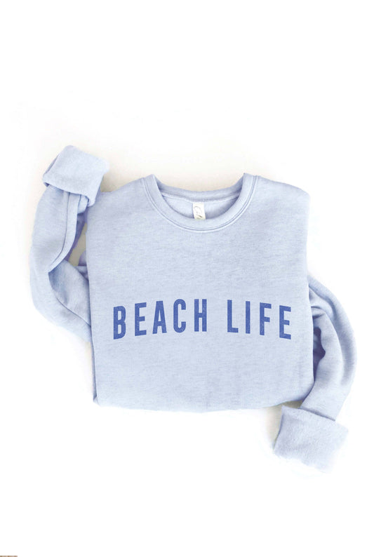 BEACH LIFE - LIGHT BLUE Crew