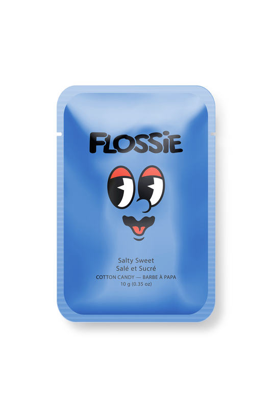 Flossie Salty Sweet Cotton Candy – Unique Flavour, Vegan, Made in Canada