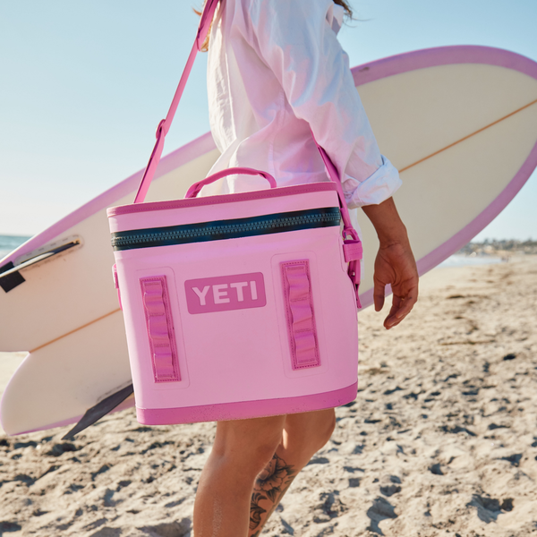Small pink yeti 2024 cooler