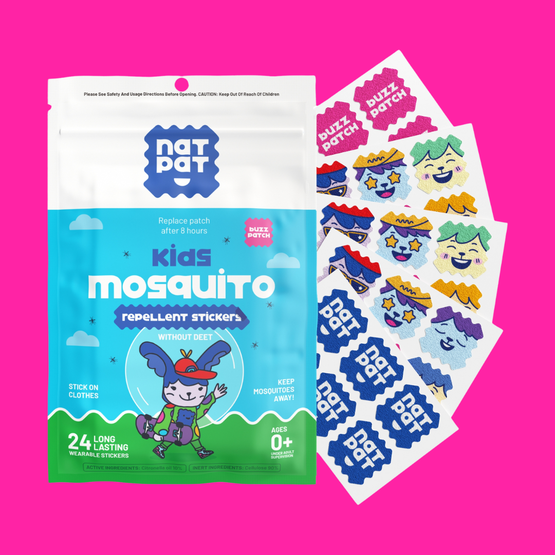 Nat pat mosquito repellent stickers