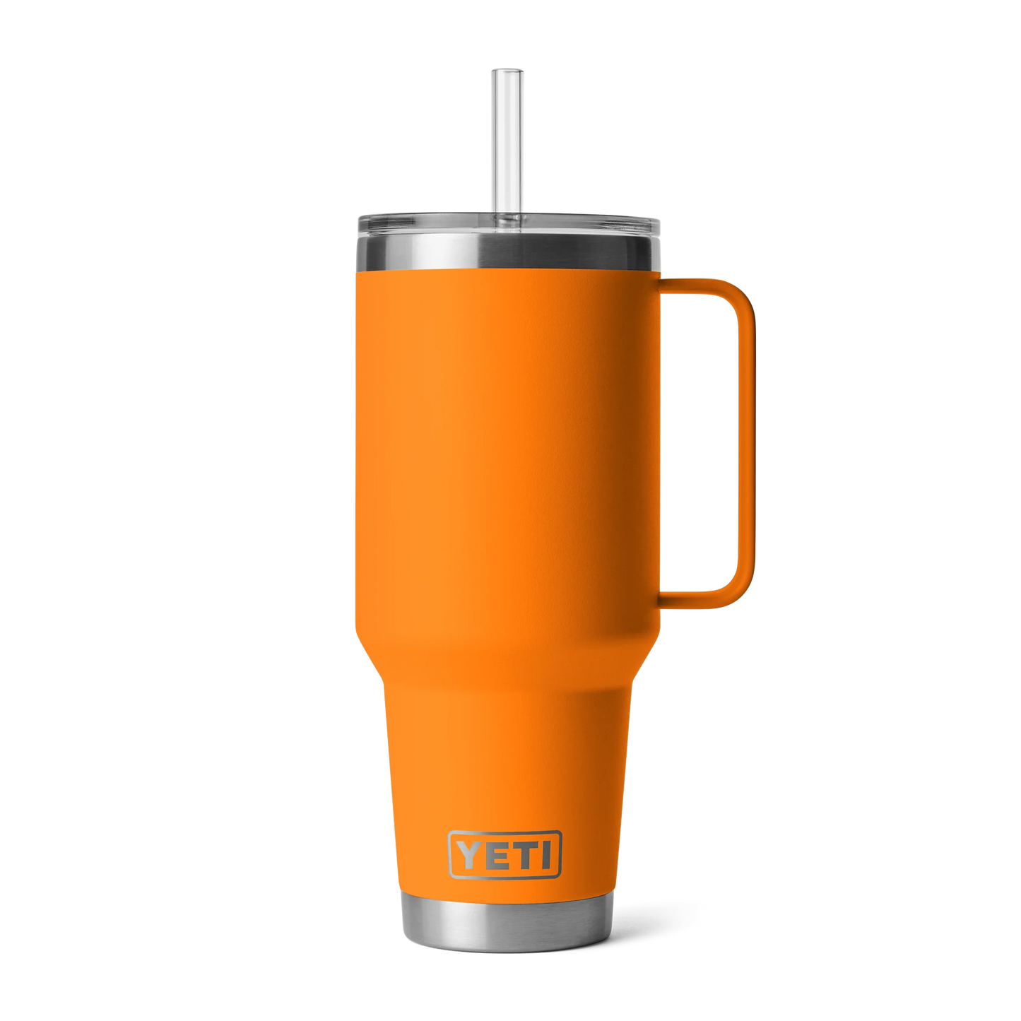 Yeti 42  ounce straw king crab orange