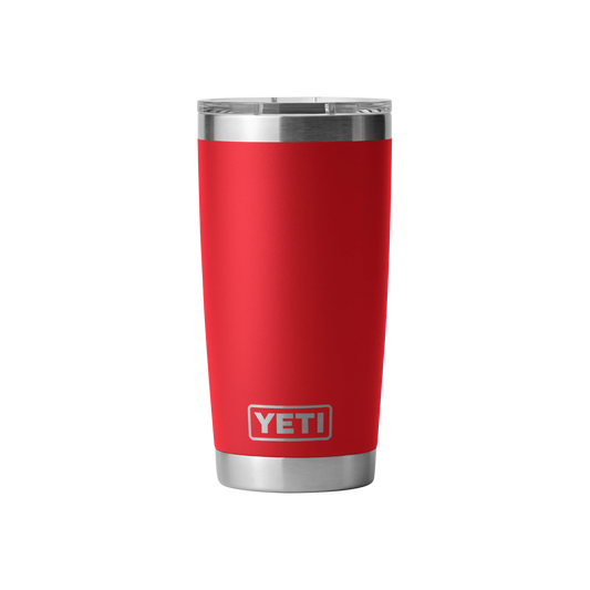 Yeti rambler tumbler 20 oz rescue red 