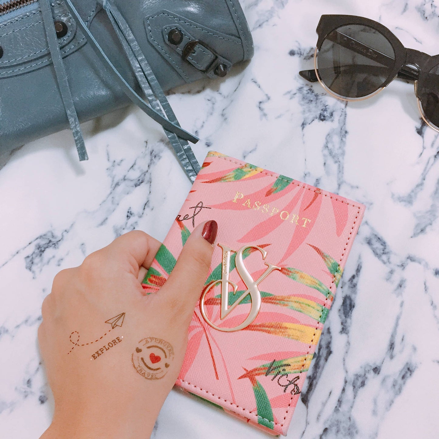 Travel Temporary Tattoos Stickers