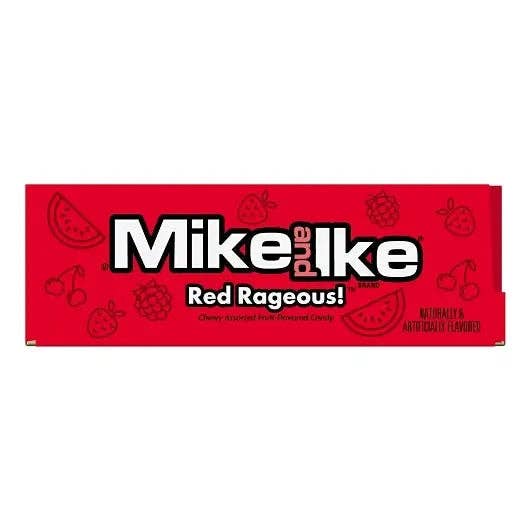 Mike and Ike Red Rageous 4.25 Ounce Box