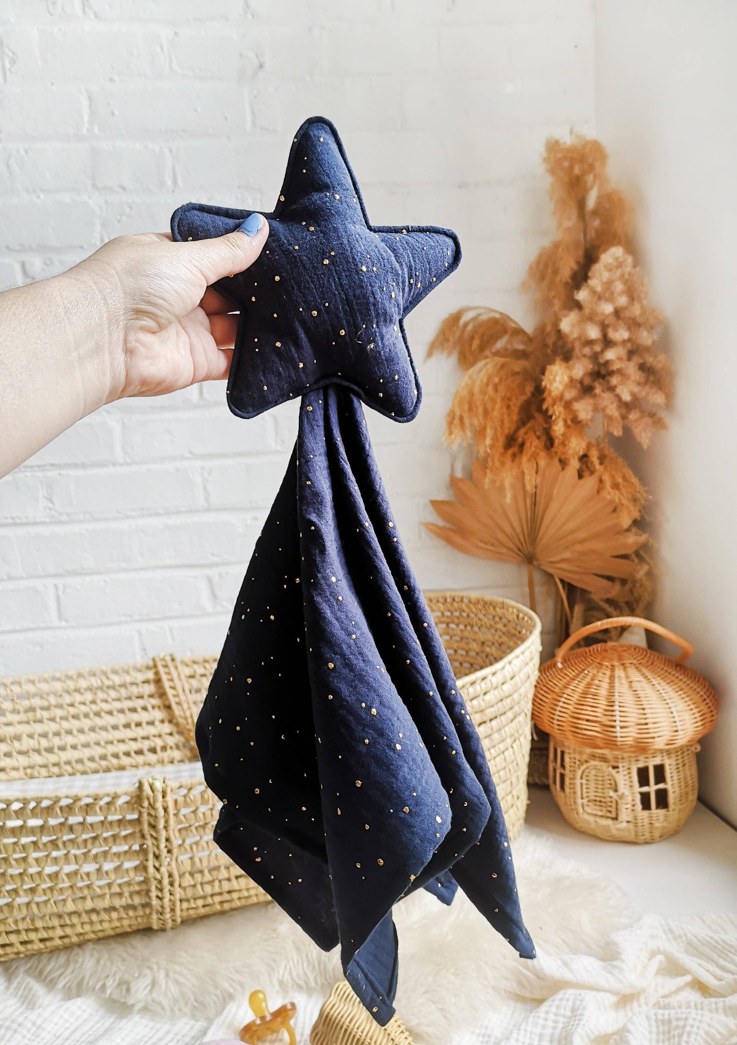 Star comforter - Baby security blanket