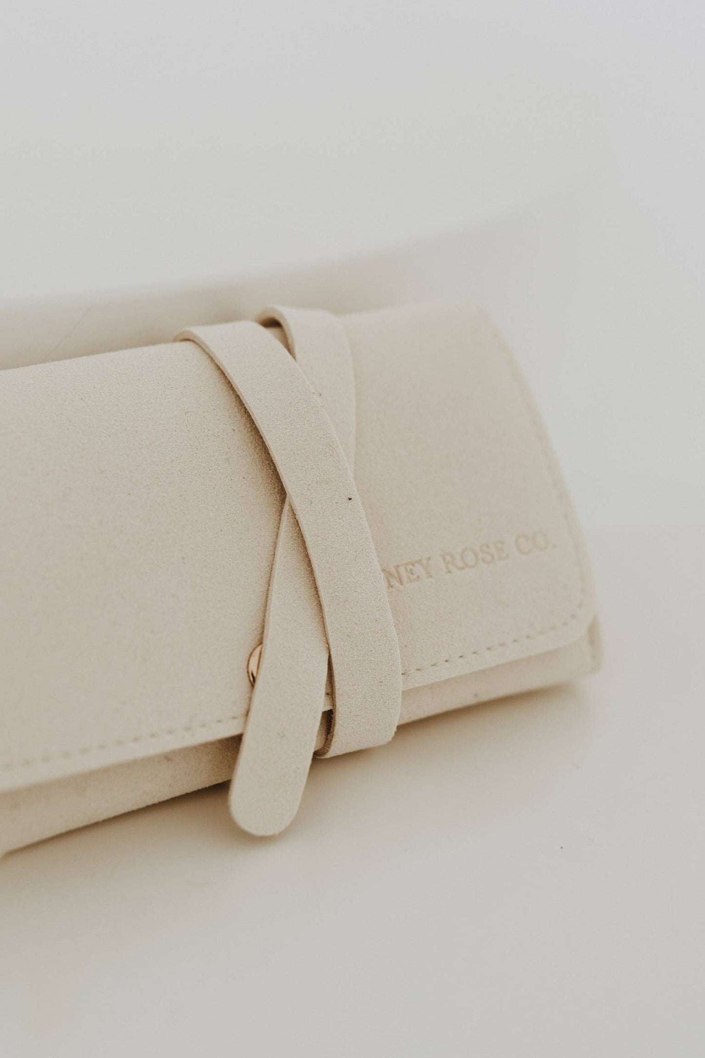 Weekender Jewelry Case Travel Organizer Ivory