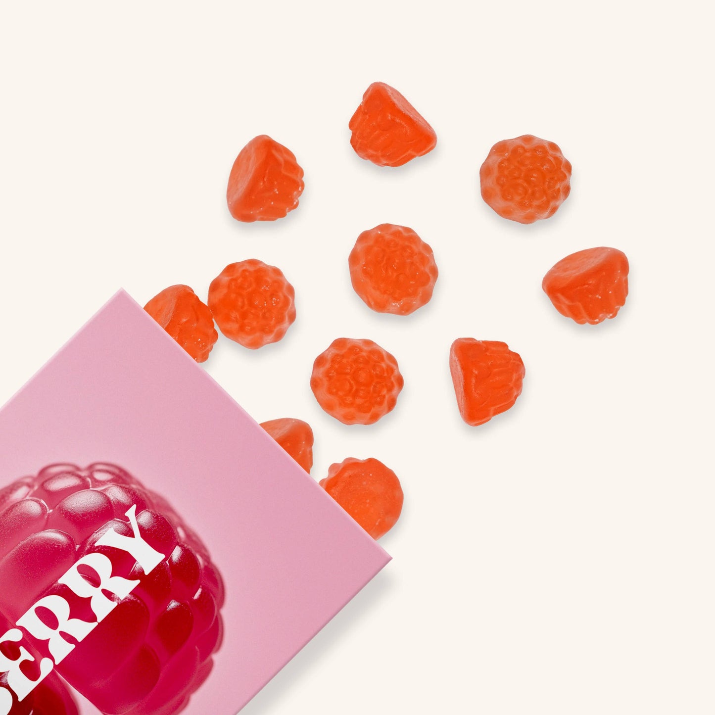 Berry Daiquiri Gummies, Chewy Candies, Alcohol-Free