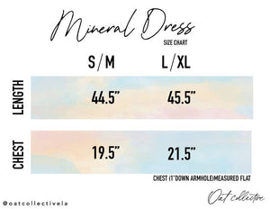 LAKE  Mineral Graphic Dress: MIENRAL BLACK