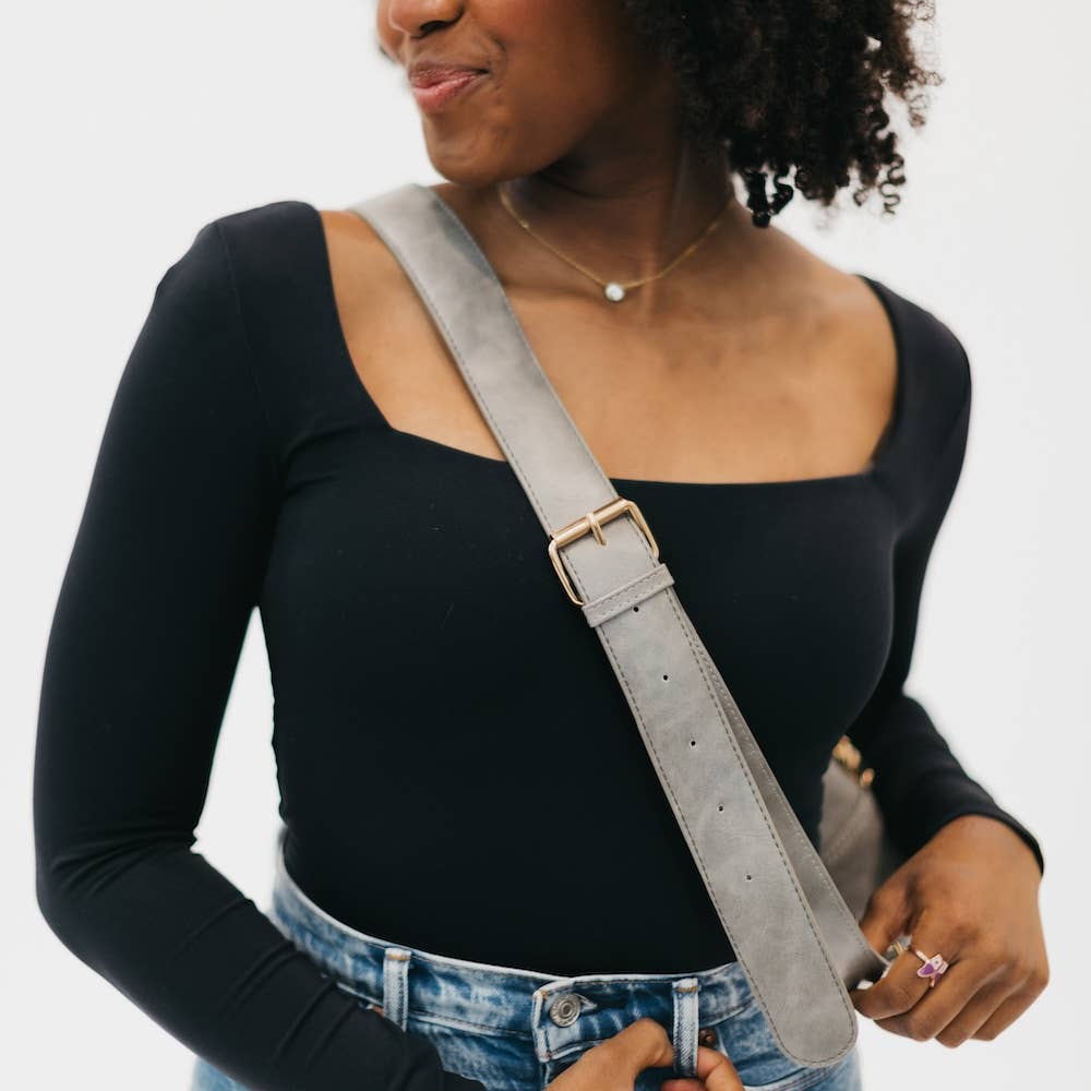 Waverly Woven Sling Bag (Free Strap Extender!)