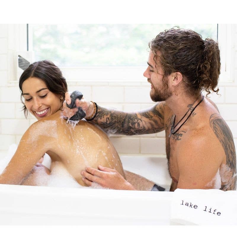 Konjac Bamboo Charcoal Body Sponge