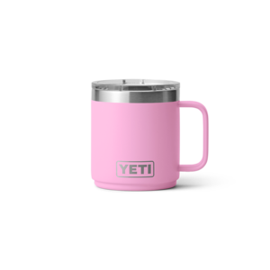 Yeti, power, pink 10 ounce mug with handle Mag slider lid ￼stackable 