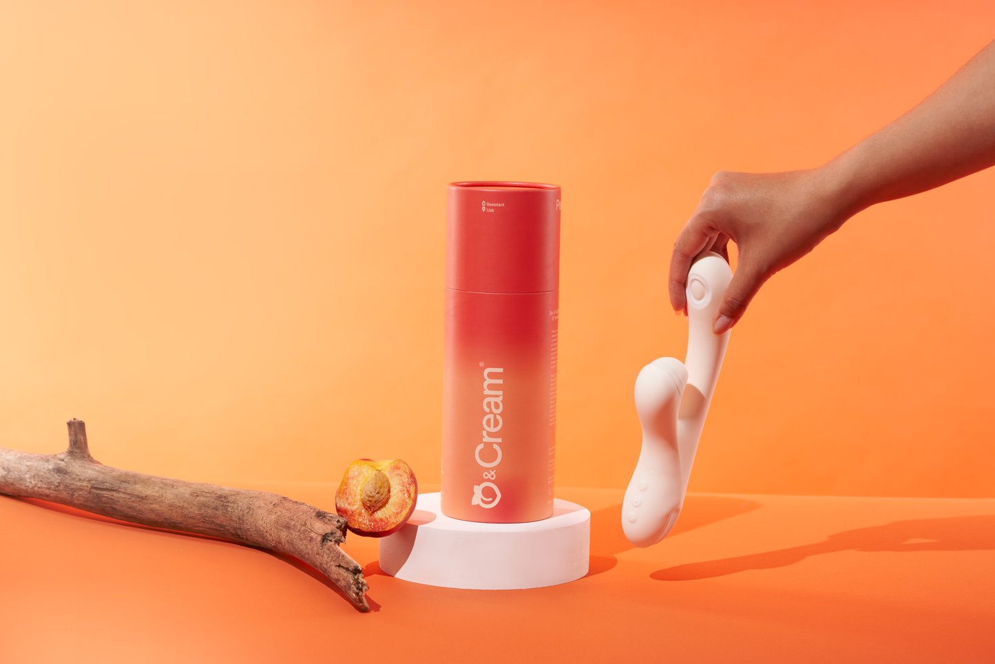 Dual stimulation vibrator - peak