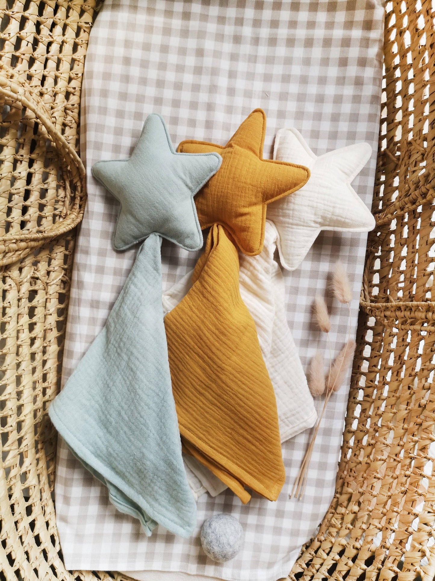 Star comforter - Baby security blanket