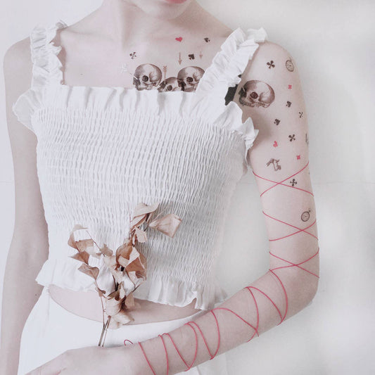 Shot By Love Temporary Tattoos Stickers