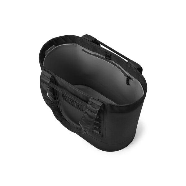 YETI Camino Carryall 20  black – the ultimate all-purpose tote for beach days, road trips, and everyday adventure. Durable, waterproof, and built to haul it all