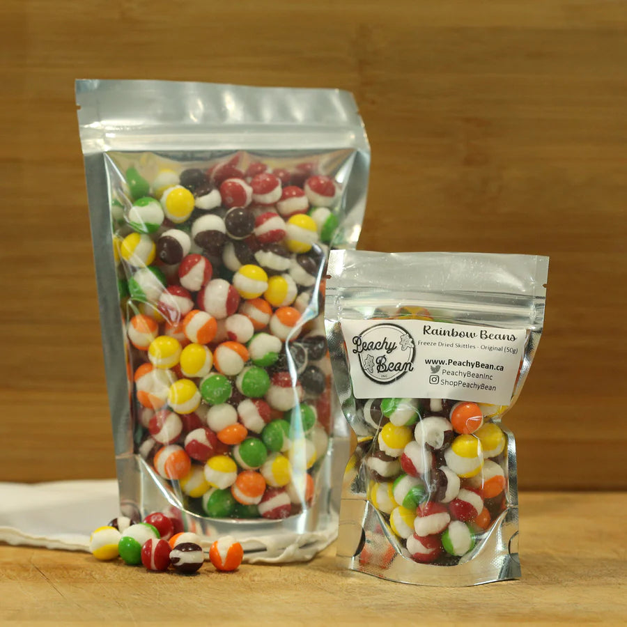 
                
                    Load image into Gallery viewer, Peachy Bean Freeze Dried Candy
                
            