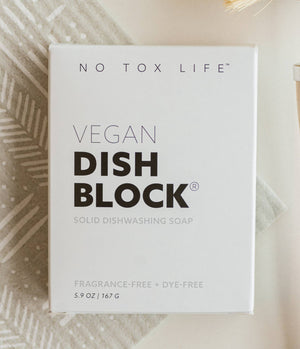 vegan dish soap solid dish washing block 
