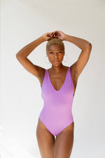 The Minimalist Swimsuit in Juicy Purple