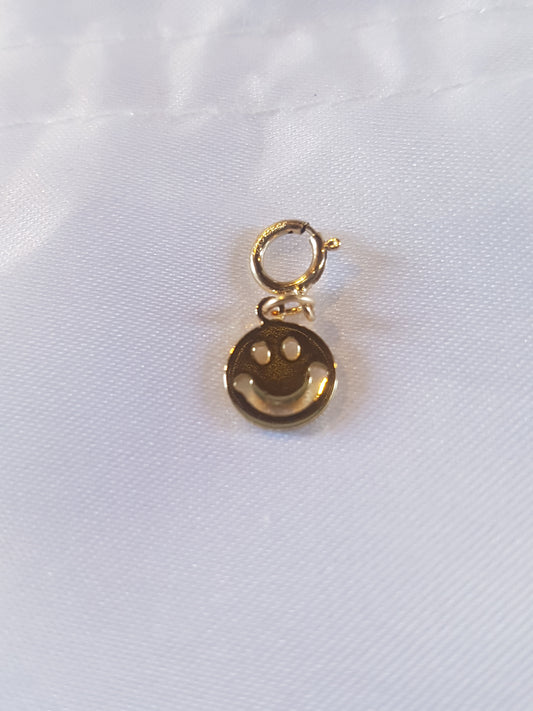 The Minted Mama Smiley Face Charm