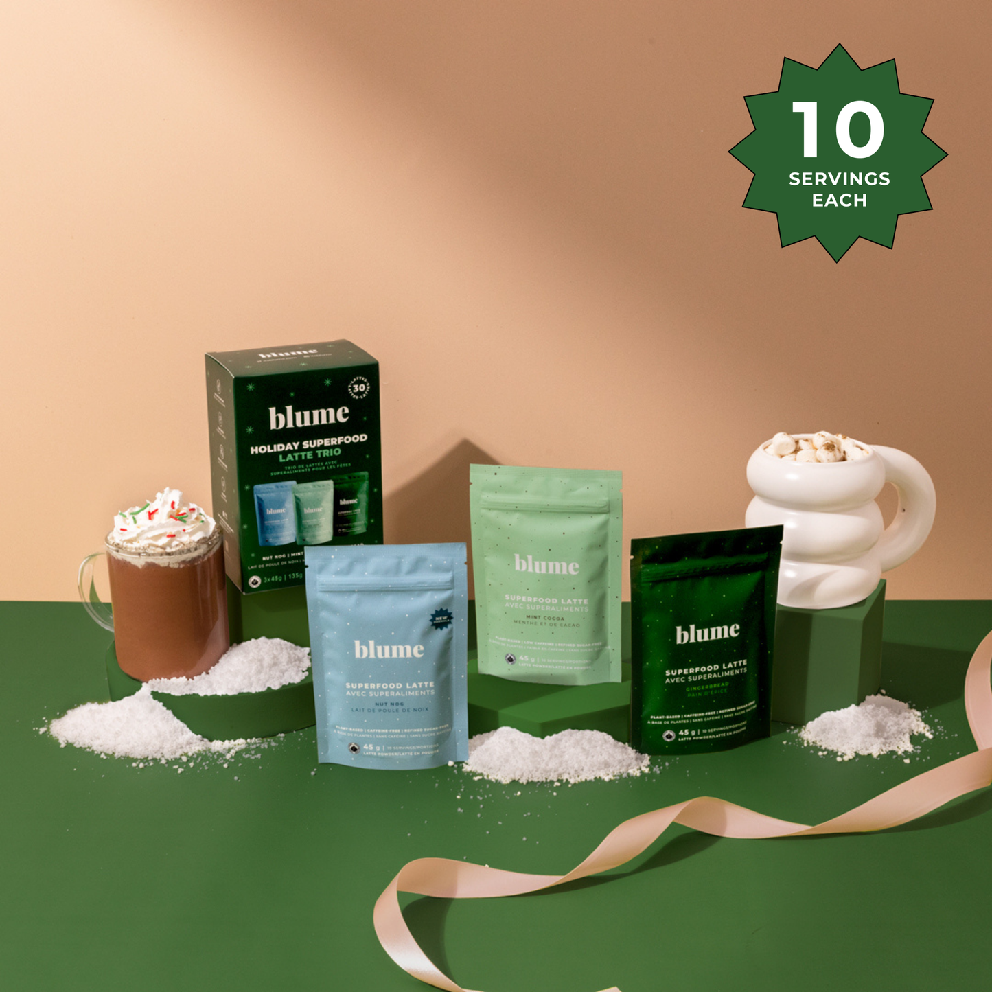 Blume Super Latte Holiday Gift-set