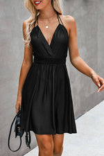 v-neck dress black spaghetti straps, beautiful beach by day dress up by night, will transition into fall nicely