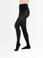Miss Lala Tights - Josephine Opaque Eco Tights Black